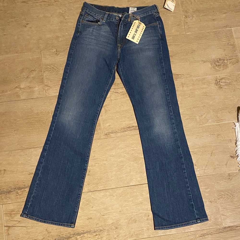 Lucky Brand Medium Blue Flare Jeans